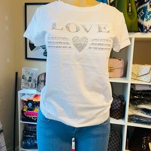 Beautiful LOVE shirt available in s/m and L/XL